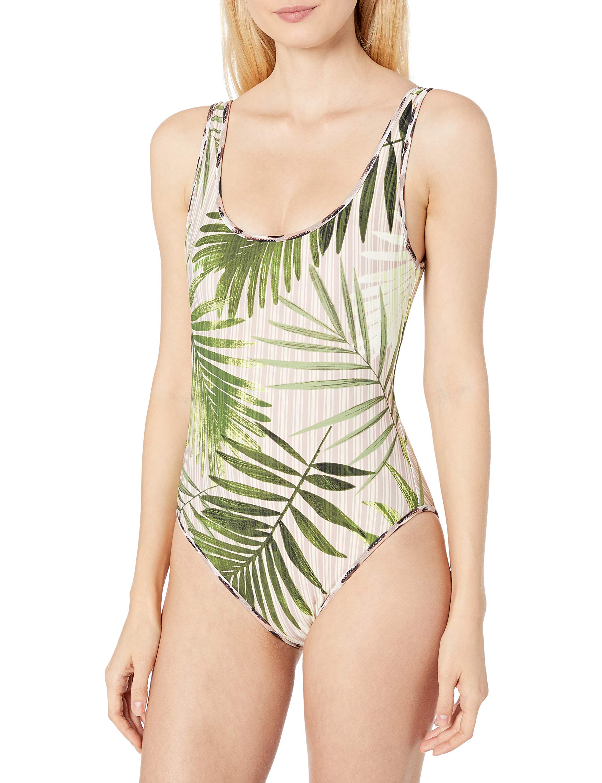 Vince Camuto Women's Reversible One Piece Swimsuit - Stylish Bathing Suit for Beach, Pool & Vacation | Comfortable & Flattering Swimwear for Women