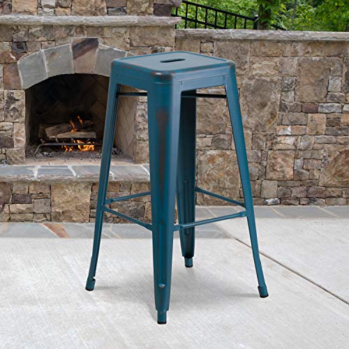 Distressed Antique Blue