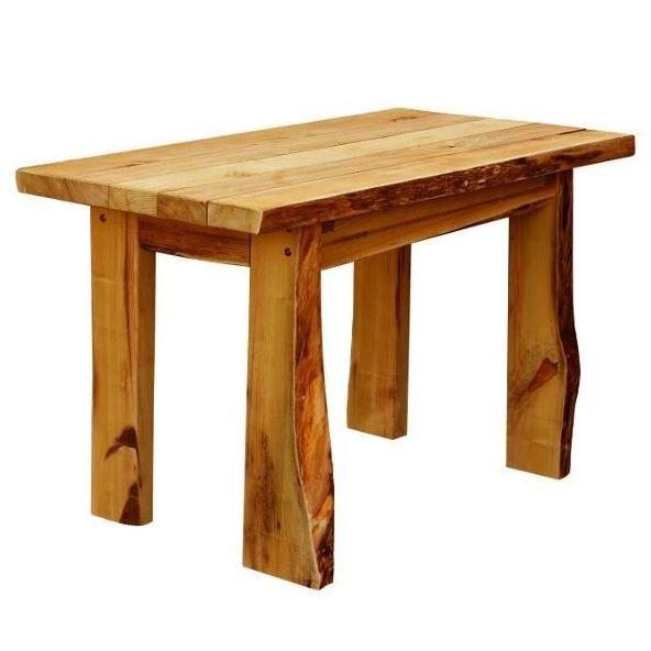 A&L Furniture Blue Mountain Autumnwood Dining Table - Solid Wood Farmhouse Style for Kitchen, Dining Room & Outdoor Patio
