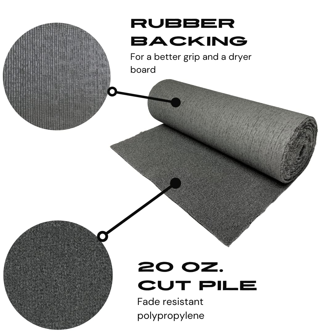 20oz Marine Boat Trailer Bunk Carpet - 24