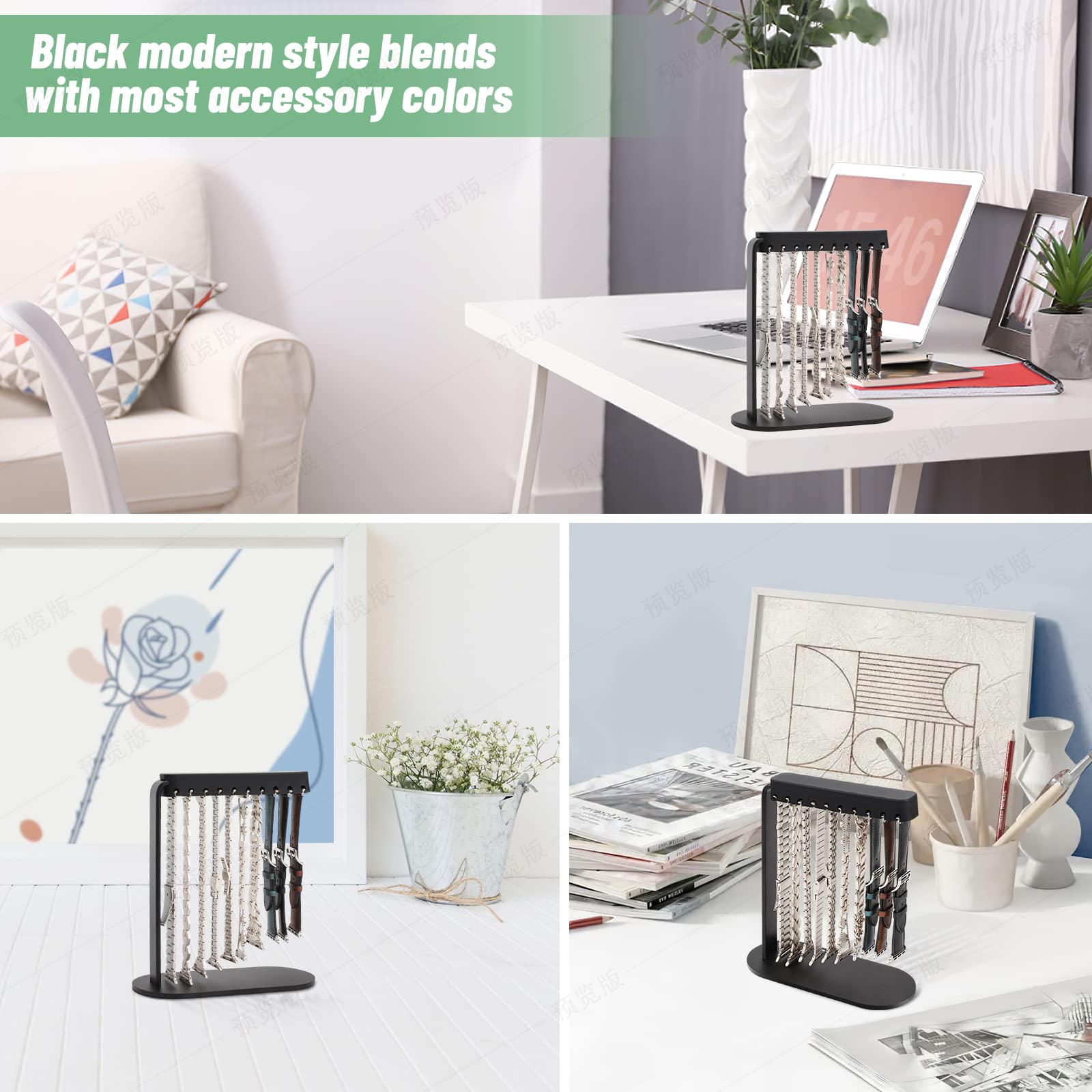 Apple Watch Band Holder Organizer - Silicone Strap Rack for Watch Display & Storage