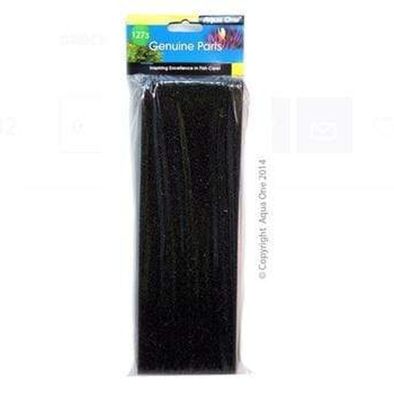 Aqua One Sponge Filter 1 Pack (127s) for Reflex 35 Aquarium - High-Quality Bio Sponge Media for Fish Tank Filtration, Ideal for Freshwater and Saltwater Tanks