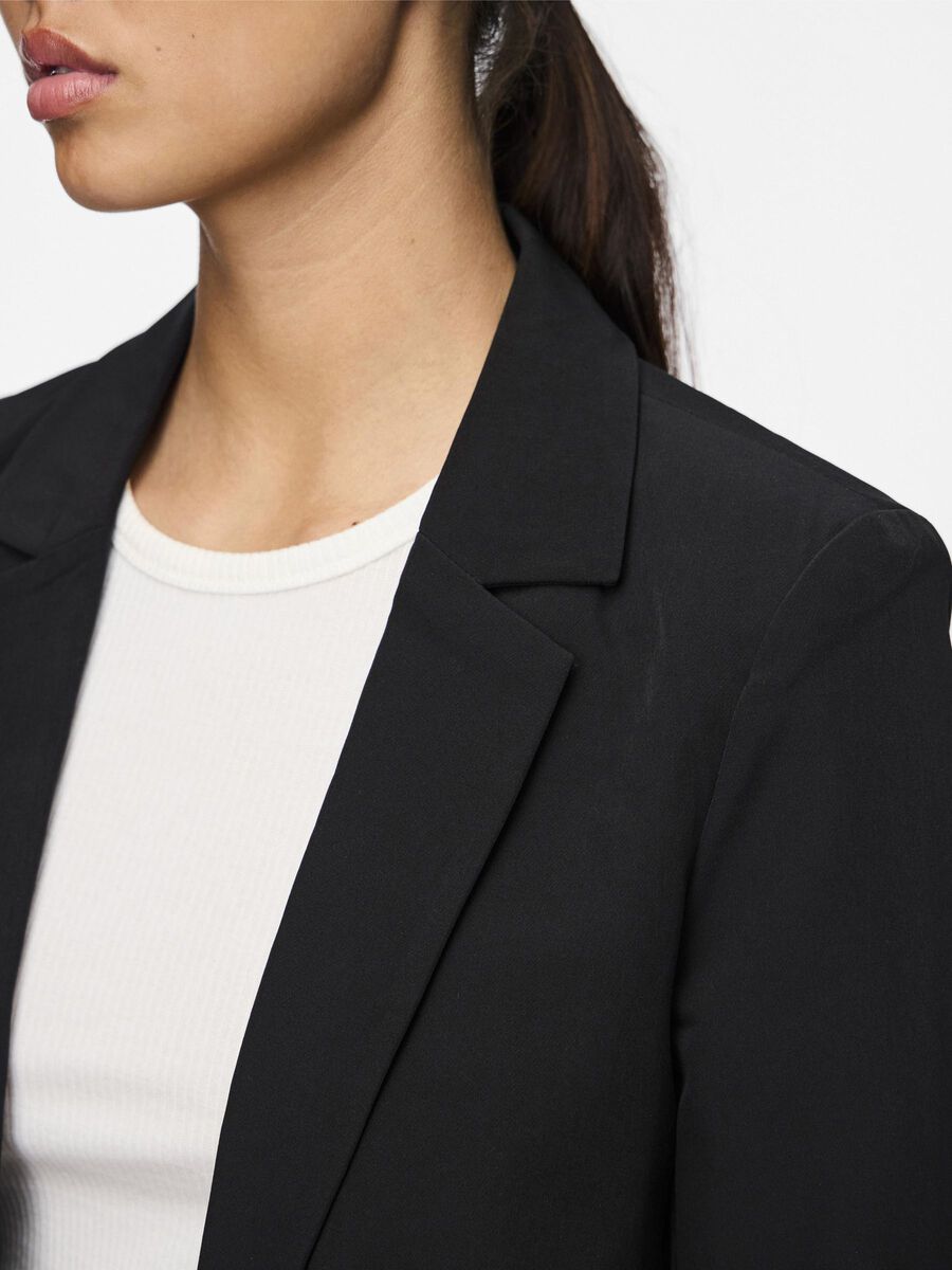 Belinda Loose Fit Blazer for Women - Black Office Blazer Jacket - Perfect for Business Casual, Workwear & Professional Outfits