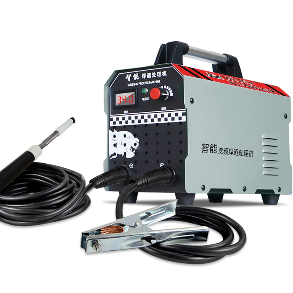 220V Stainless Steel Weld Bead Processor - Argon Arc/TIG/MIG Welder & Electrolytic Polishing Machine for Metal Fabrication | Professional Weld Cleaning Solution for Automotive, Construction & DIY Projects