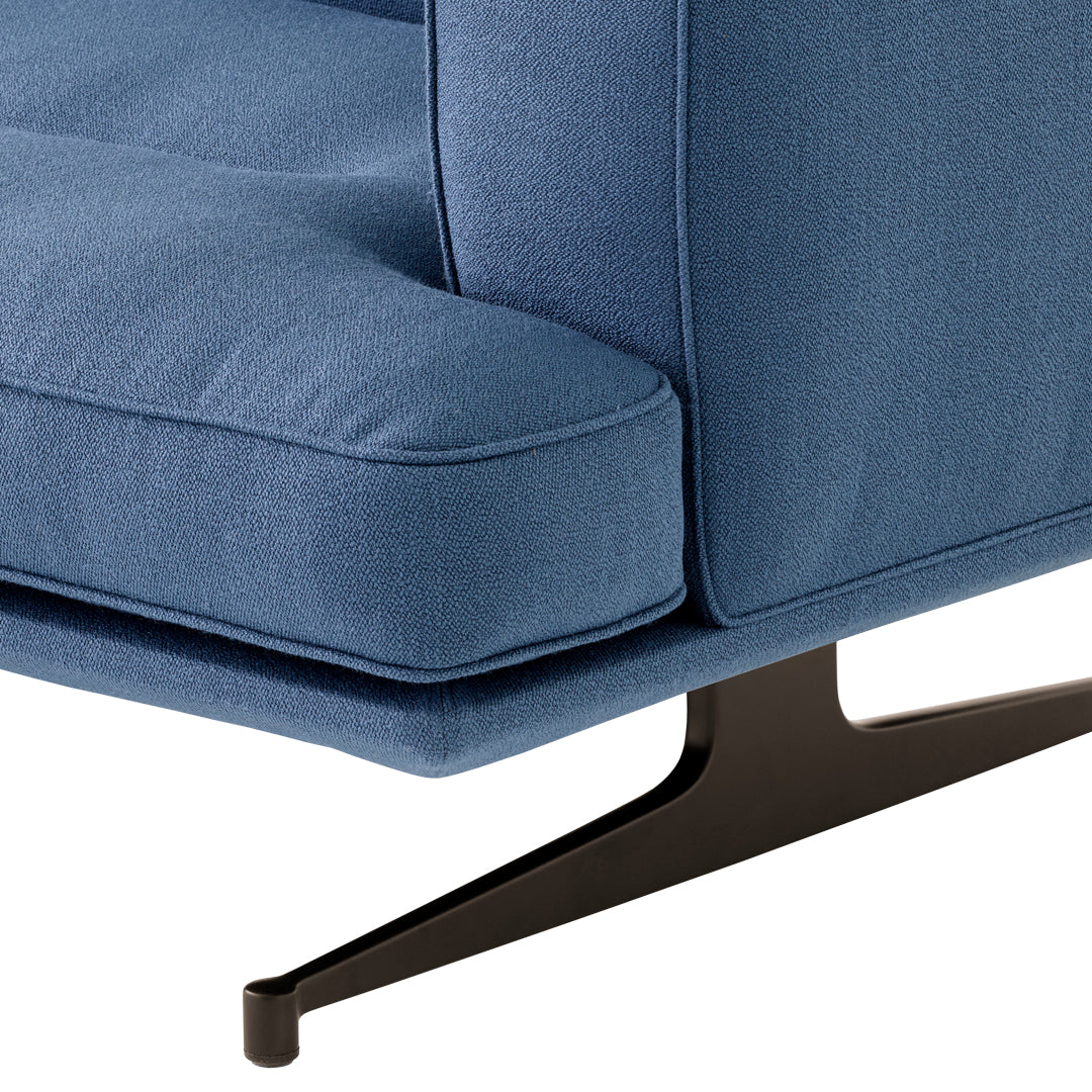 Comfortable Inland AV41 Corner Sofa - Modern L-Shaped Sectional Couch for Living Room, Lounge & Home Theater - Perfect for Small Spaces & Family Gatherings