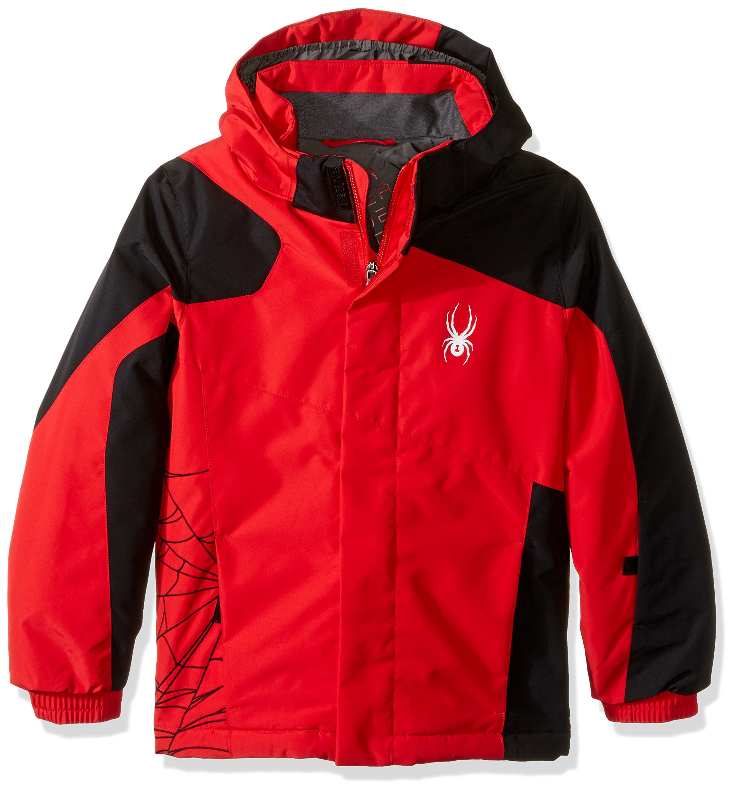 Spyder Boys Mini Guard Jacket - Waterproof & Windproof Kids Ski Jacket for Boys - Perfect for Snowboarding, Skiing & Winter Outdoor Activities