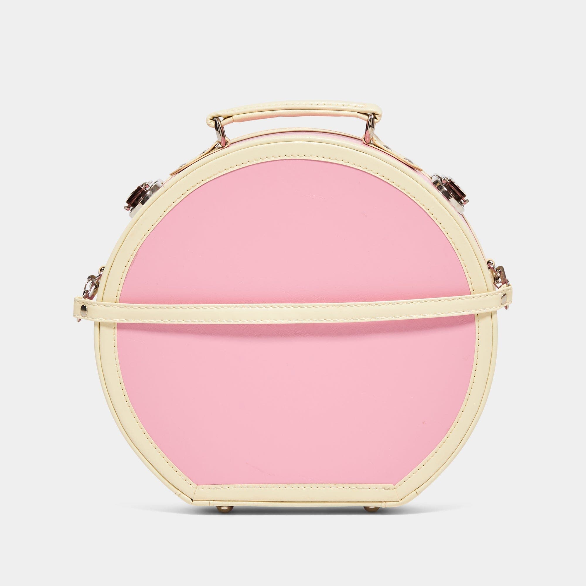 The Entrepreneur Pink Hatbox Small - Elegant Storage for Jewelry, Cosmetics & Keepsakes | Perfect for Travel, Home Decor & Gift Giving