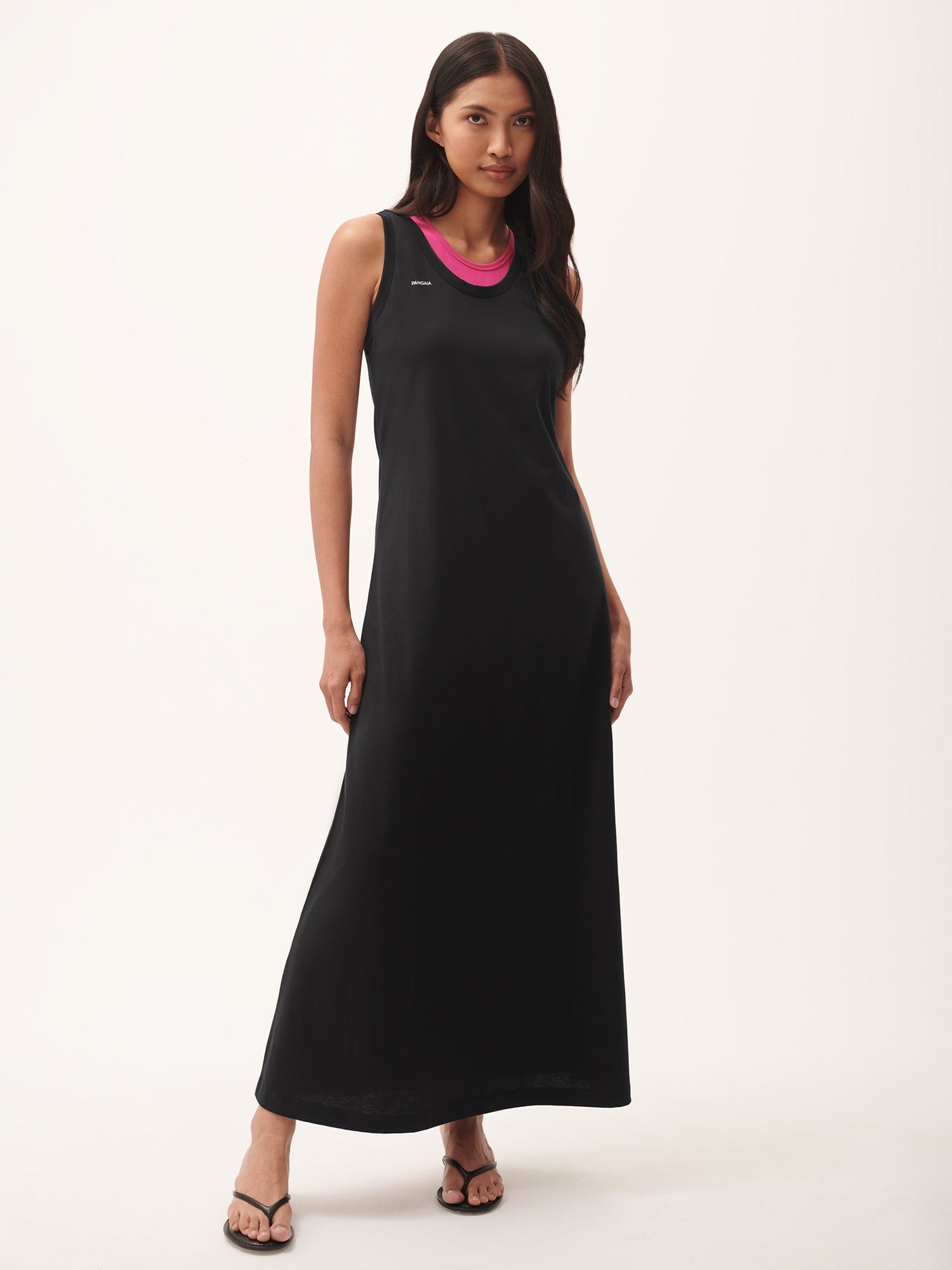 Women's 365 Midweight Long Sleeve Dress - Black | Comfortable Casual & Office Wear | Perfect for Everyday, Work & Special Occasions