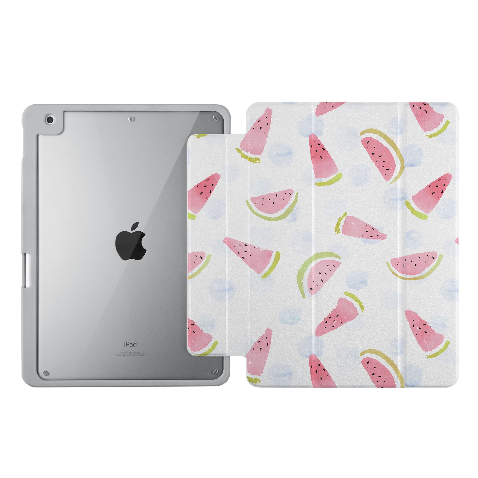 iPad 360 Elite Case - Shockproof Protective Cover for iPad 10.2/9.7 Inch (Fruit Red) | Perfect for Work, School & Travel | Slim Fit with Auto Sleep/Wake Function