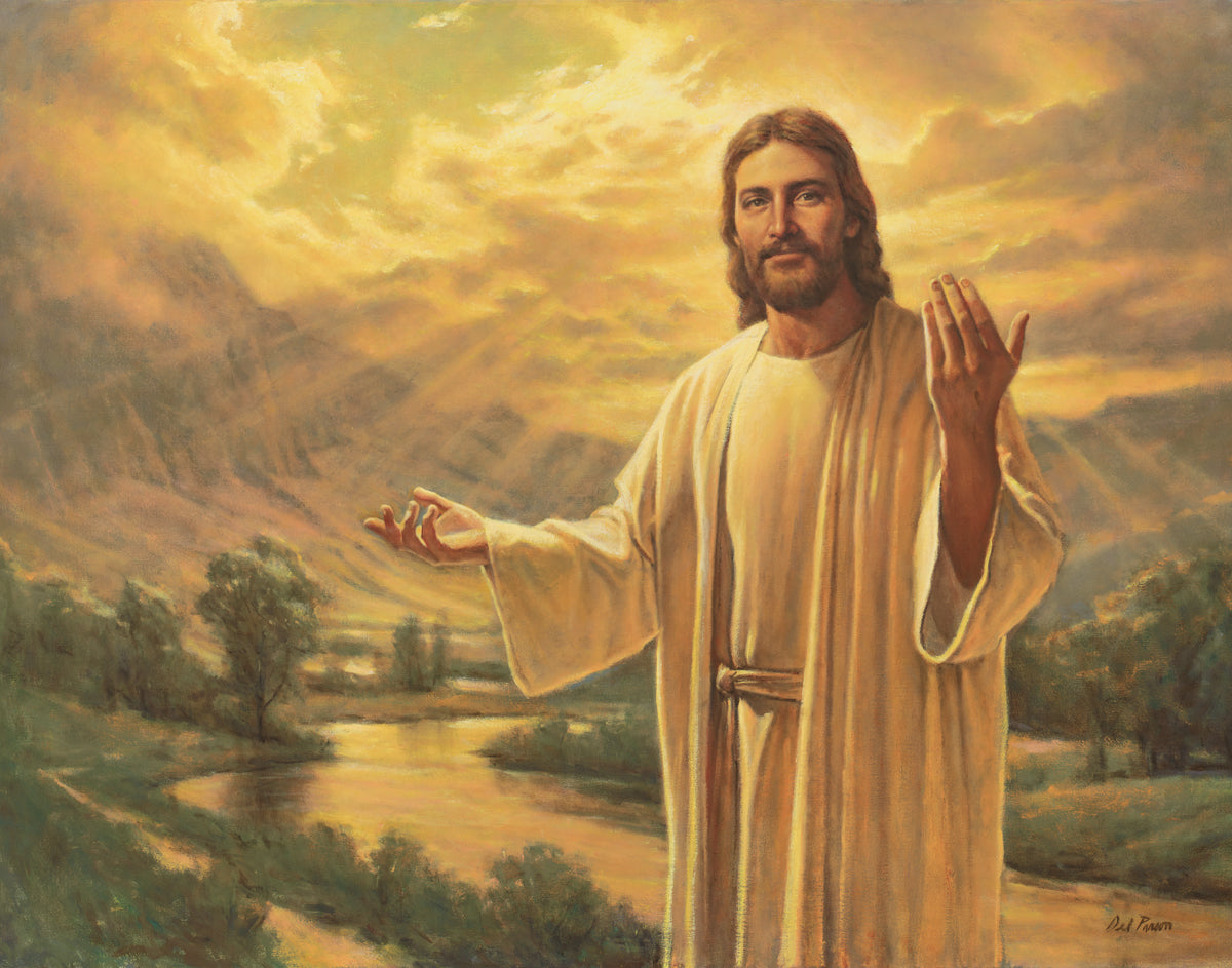 Come Follow Me By Del Parson - Inspirational Christian Wall Art for Home & Church Decor - Perfect for Living Rooms, Bedrooms & Sunday School Classrooms