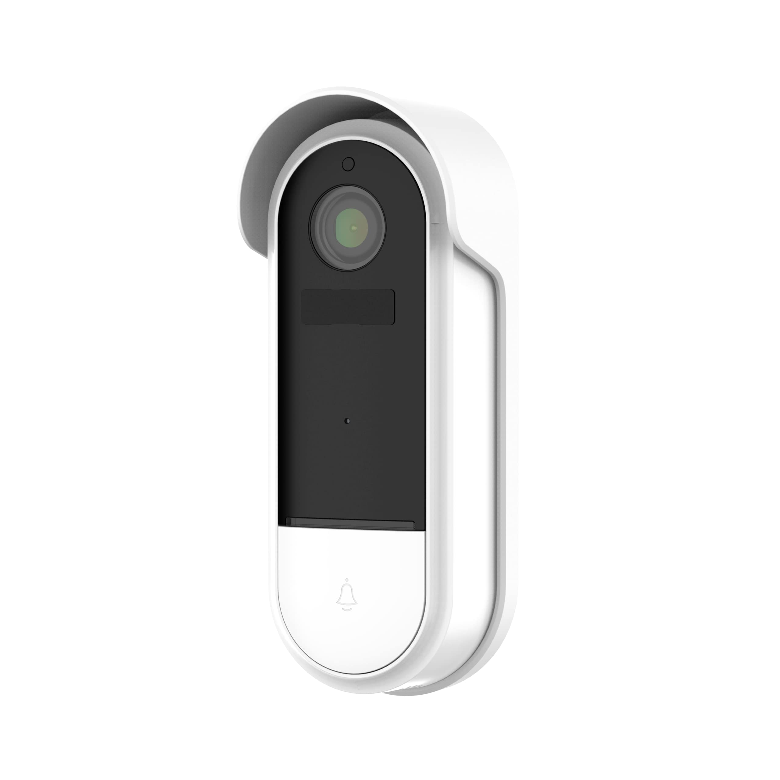 Logitech Wired Doorbell with Alexa/Google Home Compatibility - USB Cable & Power Adapter Included, Adhesive Stickers for Easy Installation - Perfect for Smart Home Security & Front Door Monitoring