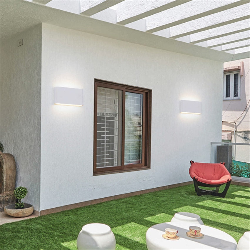Ultra Thin Rectangular LED Wall Light - Modern Energy Efficient Lighting for Home, Office, and Commercial Spaces - Perfect for Accent, Ambient, and Decorative Lighting