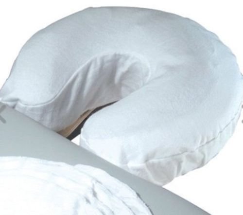 Premium 8-Piece White Crescent Massage Table Covers - 190 Thread Count Percale Spa Bedding Set for Professional Massage Therapists & Salon Use - Ideal for Facial, Body Treatments & Relaxation Therapy