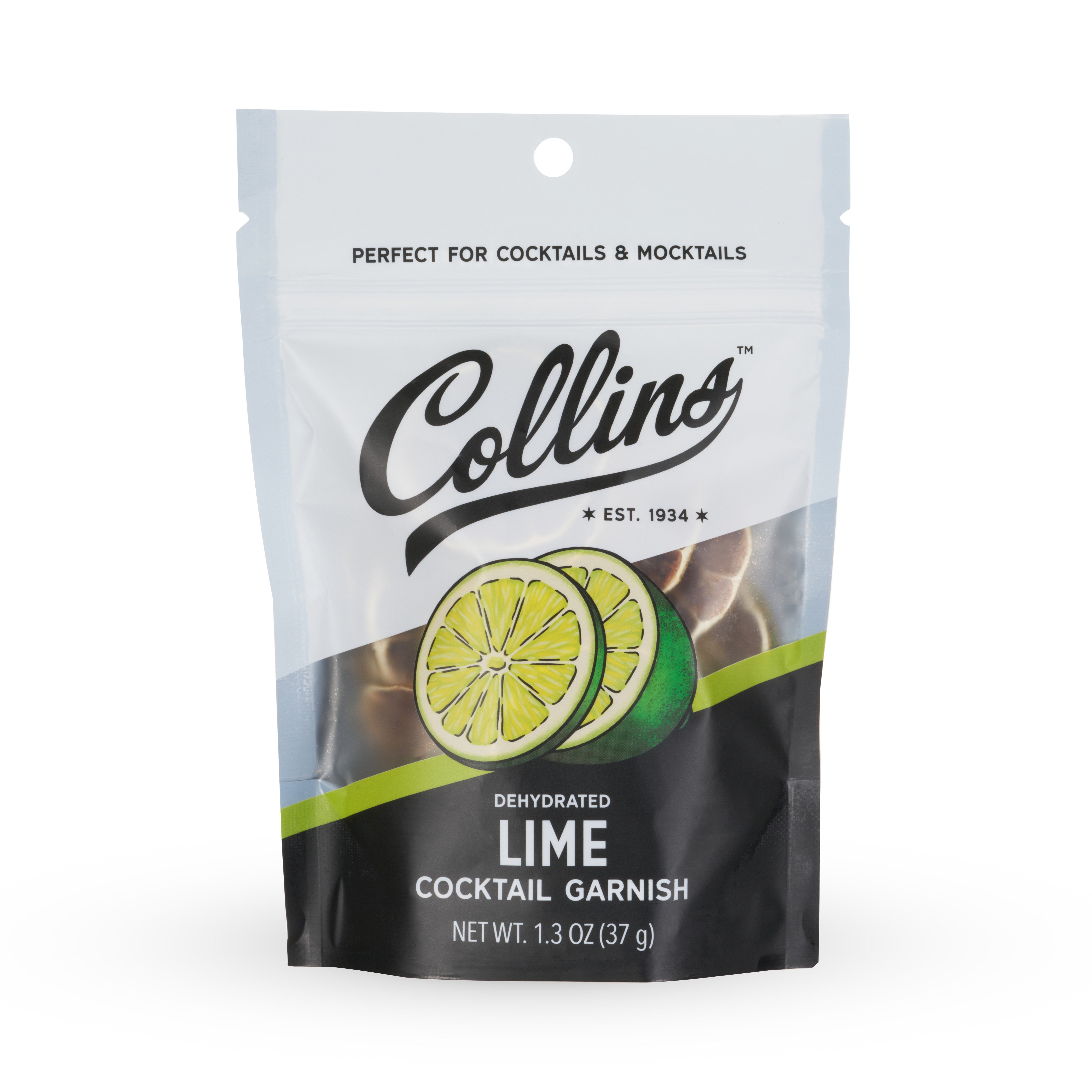 Premium Dehydrated Lime Cocktail Garnish - 1.3 oz | Perfect for Margaritas, Mojitos & Drink Decorations | Long-Lasting Bar Garnish for Cocktails & Beverages