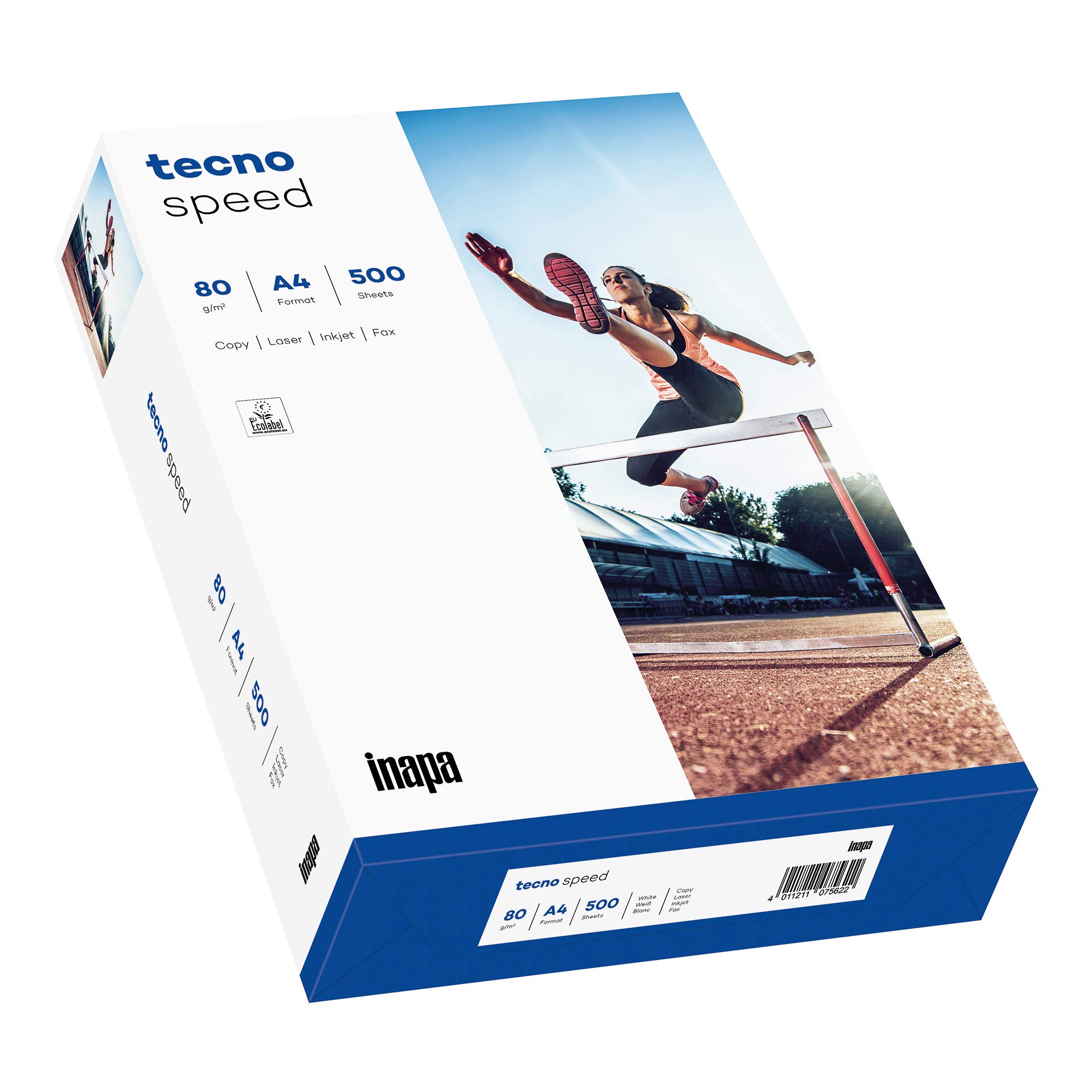 Tecno Speed Printer Copier Paper - 80 g/m² A4 White Paper, 500 Sheets, Fast & Jam-Free Printing for Office, School, and Home Use