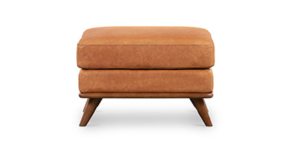 Nolita Ottoman - Stylish and Versatile Footstool for Living Room, Bedroom, or Office | Perfect for Extra Seating, Storage, and Home Decor
