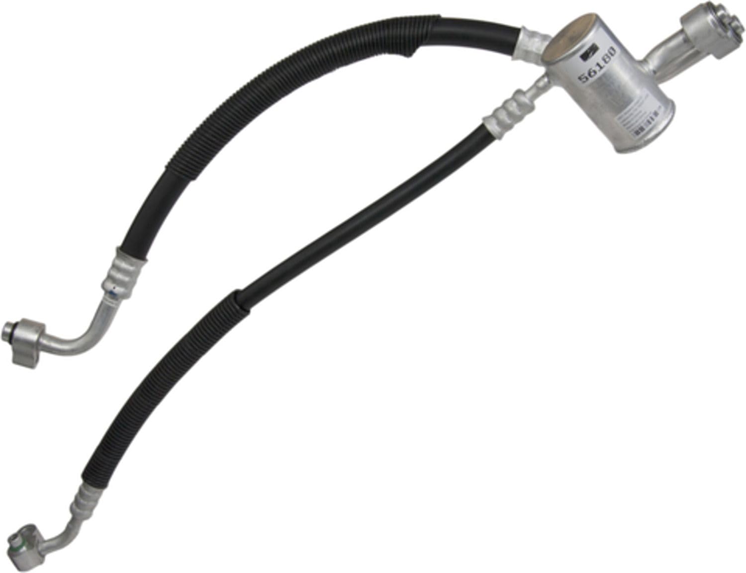 Four Seasons 56180 Replacement Hose Assembly - Durable & Flexible for Automotive & HVAC Systems - Perfect for Radiator, Heater & AC Repair