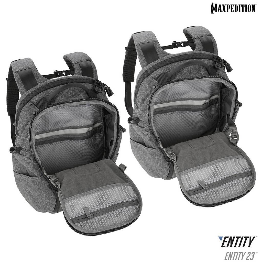 Entity 23™ CCW Concealed Carry Laptop Backpack 23L - Waterproof Anti-Theft Business Travel Backpack for Men & Women - Perfect for Office, College, Airplane & Everyday Commute