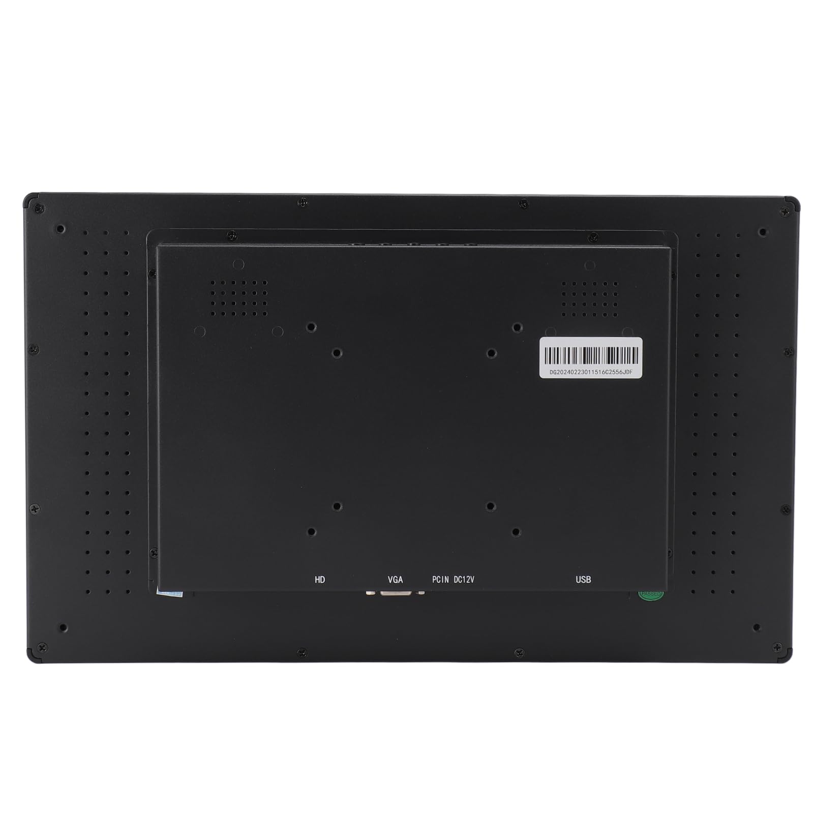 15.6 Inch Vikye Waterproof IP65 Capacitive Touchscreen LCD Monitor - Portable Outdoor Display for Laptop PC (EU Compliant) - Perfect for Industrial Kiosks, Digital Signage & Marine Applications