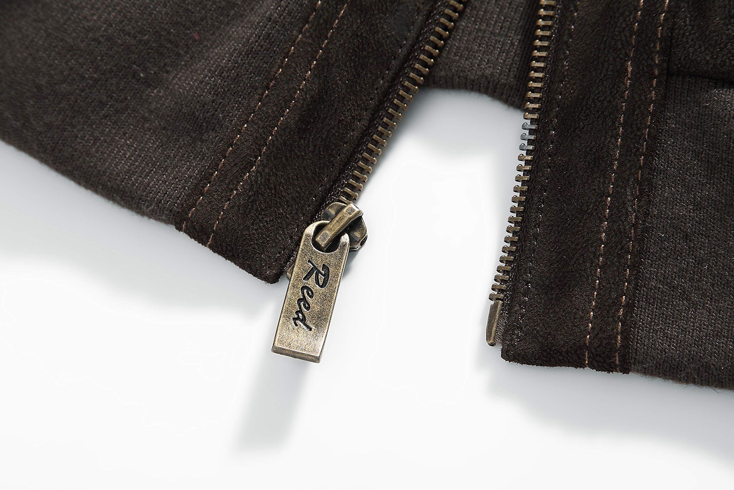 REED Men's Baseball Suede Leather Jacket – Imported Premium Quality for Casual Wear & Outdoor Sports