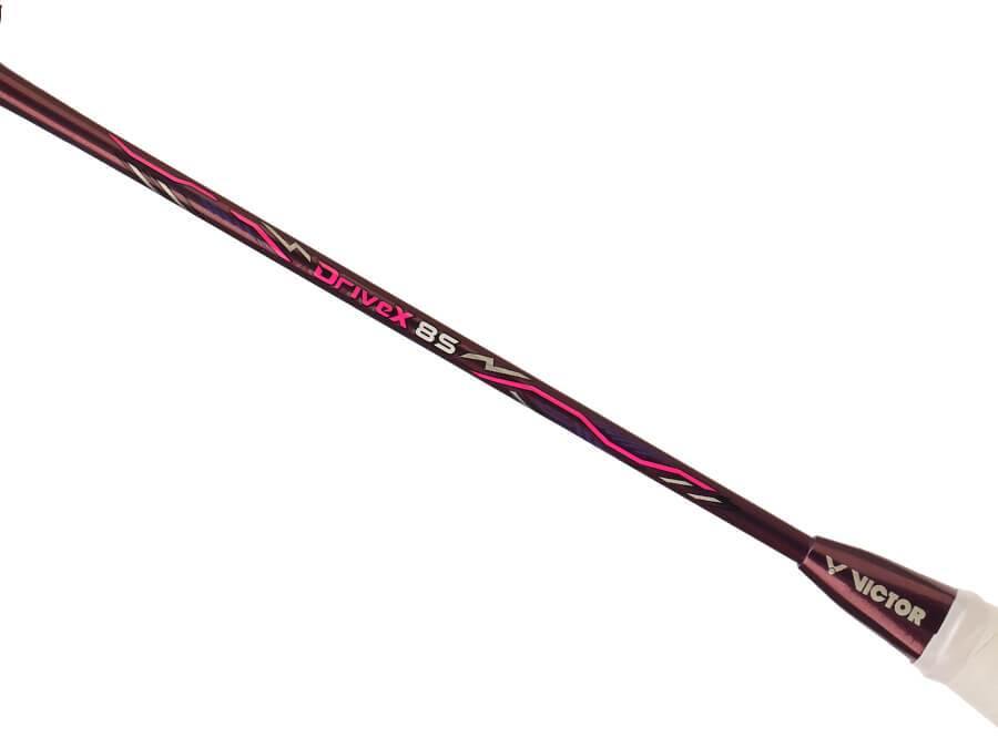 VICTOR DriveX 8S Unstrung Badminton Racket - Lightweight Carbon Fiber Shuttlecock Racket for Professional & Recreational Players - Perfect for Tournaments, Training & Backyard Games
