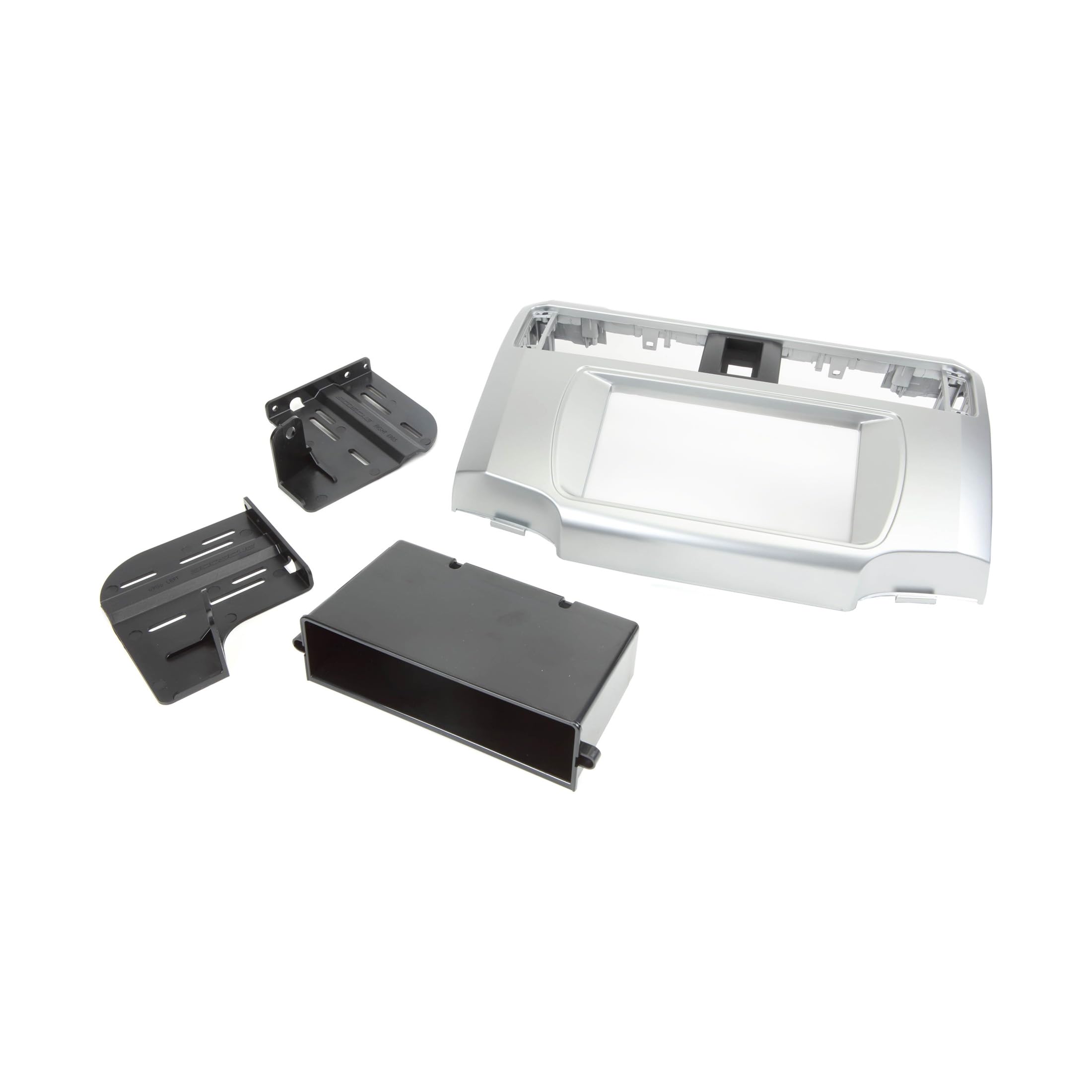 Scosche TA2106B Double DIN or Single DIN + Pocket Car Stereo Dash Kit for 2010-2018 Toyota 4Runner - Aftermarket Radio Installation Kit - Perfect for Upgrading Factory Audio System in SUV & Off-Road Vehicles