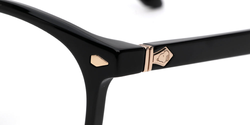 JINS x PEANUTS 086 Resting Eyeglasses - Stylish Snoopy & Woodstock Design for Men & Women - Perfect for Reading, Working & Daily Use