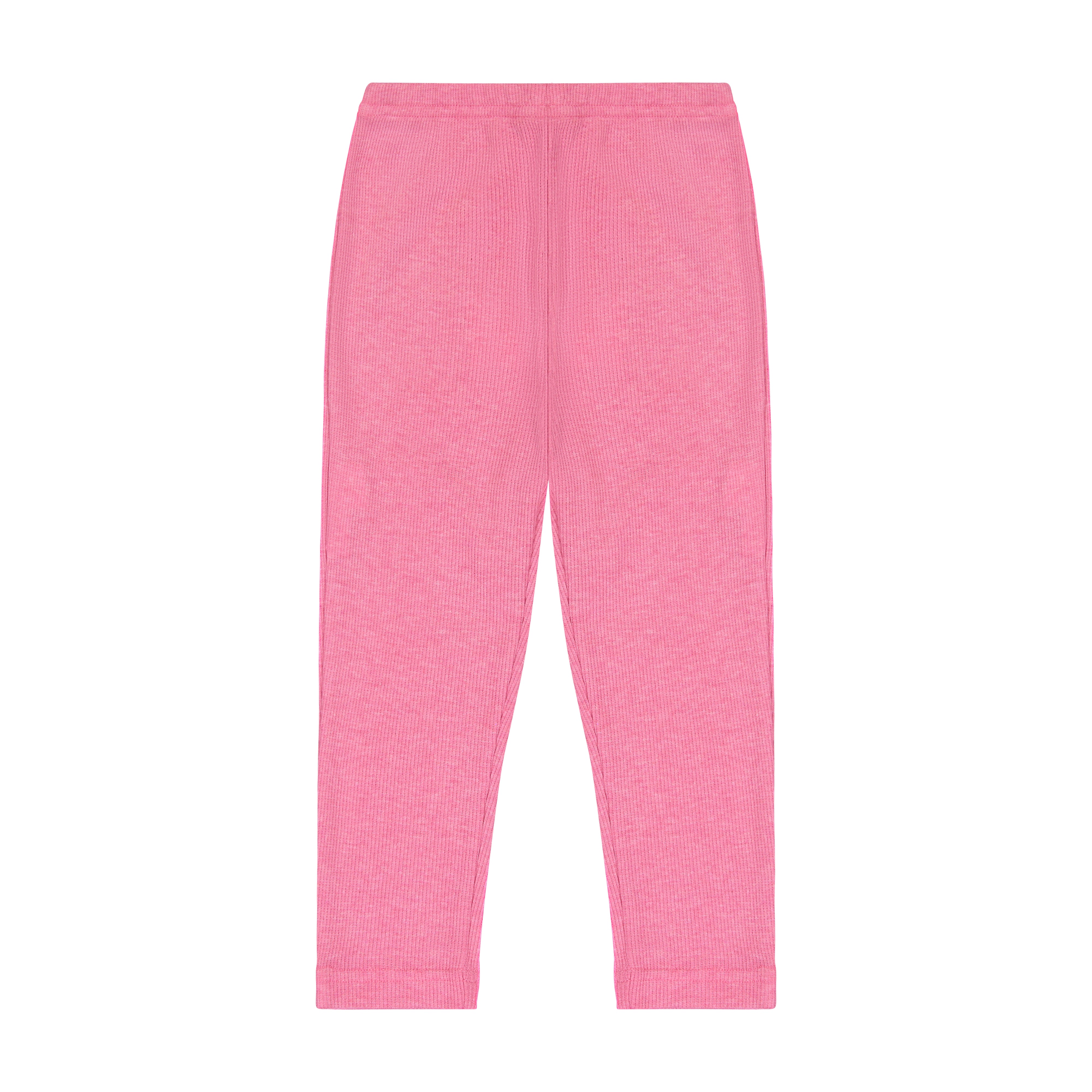 pink ribbed knit