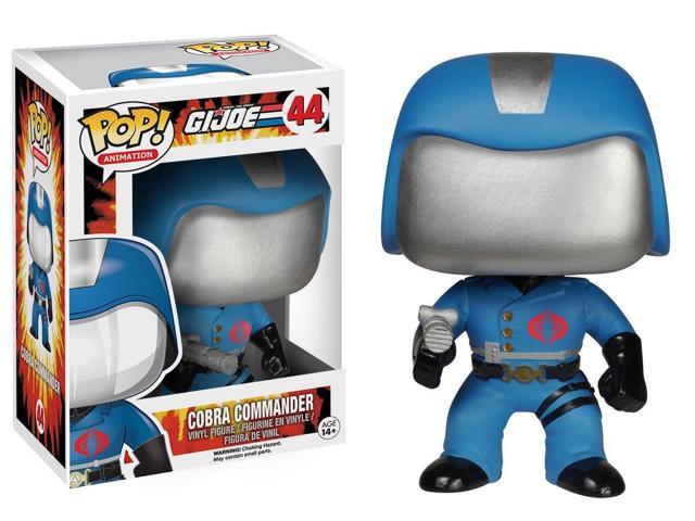 G.I. Joe Cobra Commander #44 Action Figure - Rare Vaulted Collectible for Display & Military Toy Collections