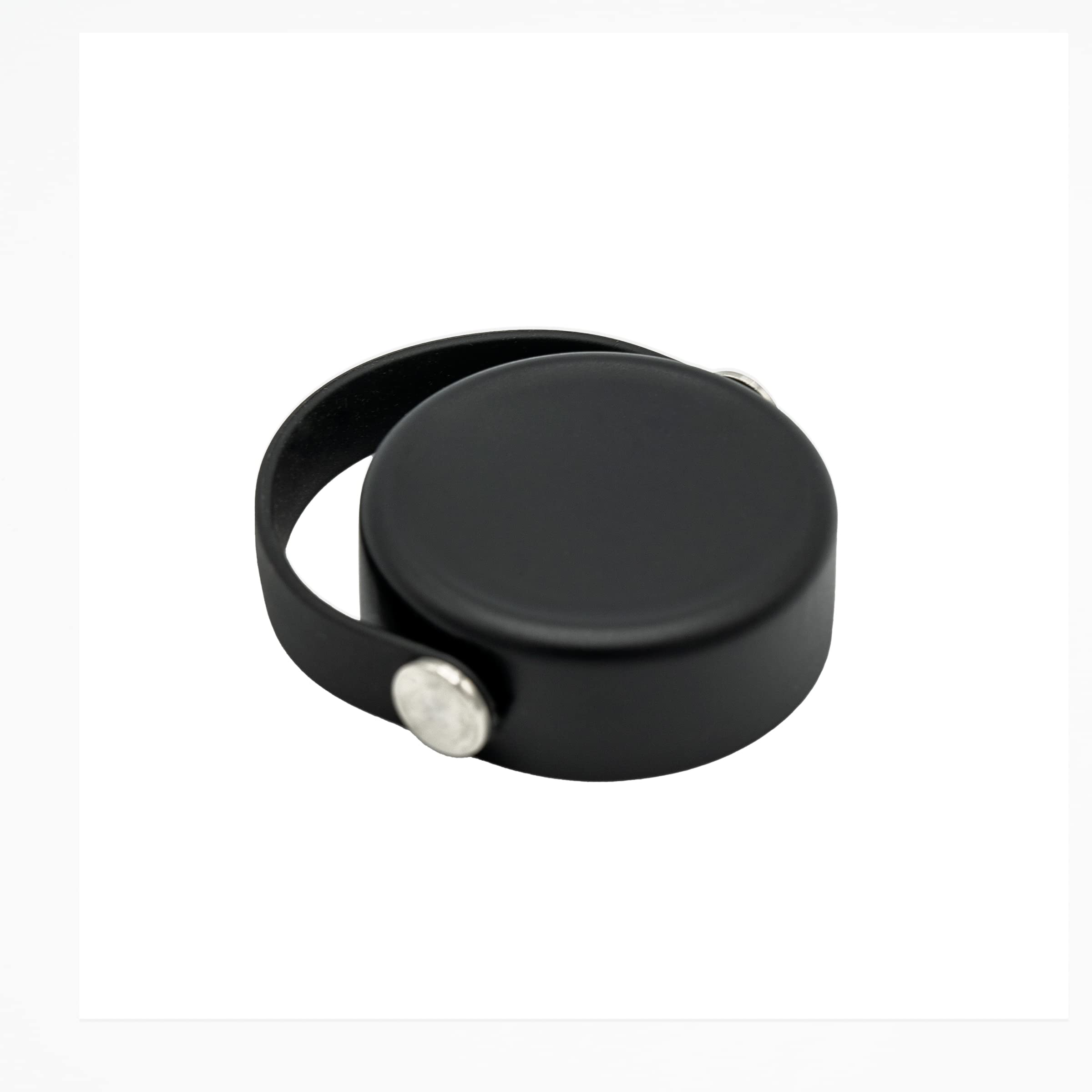 Polorce Wide Mouth Flex Cap (Black) - Universal Lid for Hydro Flask & All Wide Mouth Water Bottles - Perfect for Hiking, Gym & Outdoor Activities