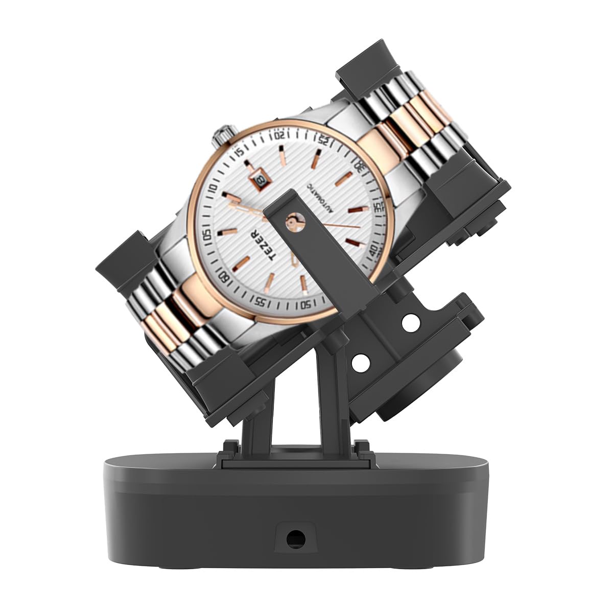 Premium Automatic Watch Winder with Timer Shutdown - Single & Double Watch Spinner for Self-Winding Mechanism | Perfect for Travel, Storage & Luxury Watch Collection Maintenance