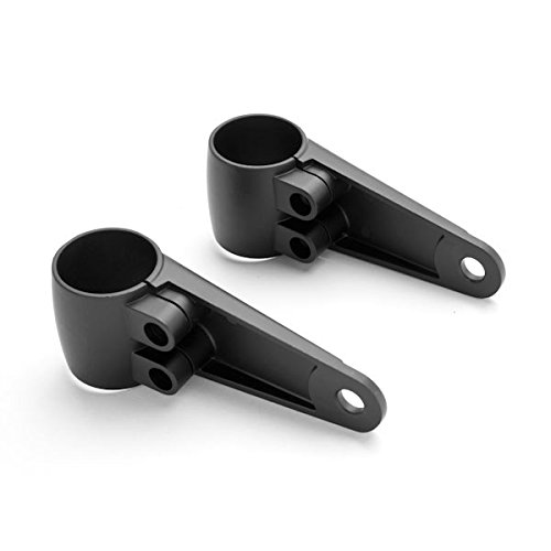Krator Universal Motorcycle Headlight Fork Mounting Brackets - 35mm/39mm/41mm Fit for Yamaha TX SR CS YX RD 350 400 500 600 650 750 - Durable Off-Road & Street Bike Accessory for Enhanced Night Riding Safety