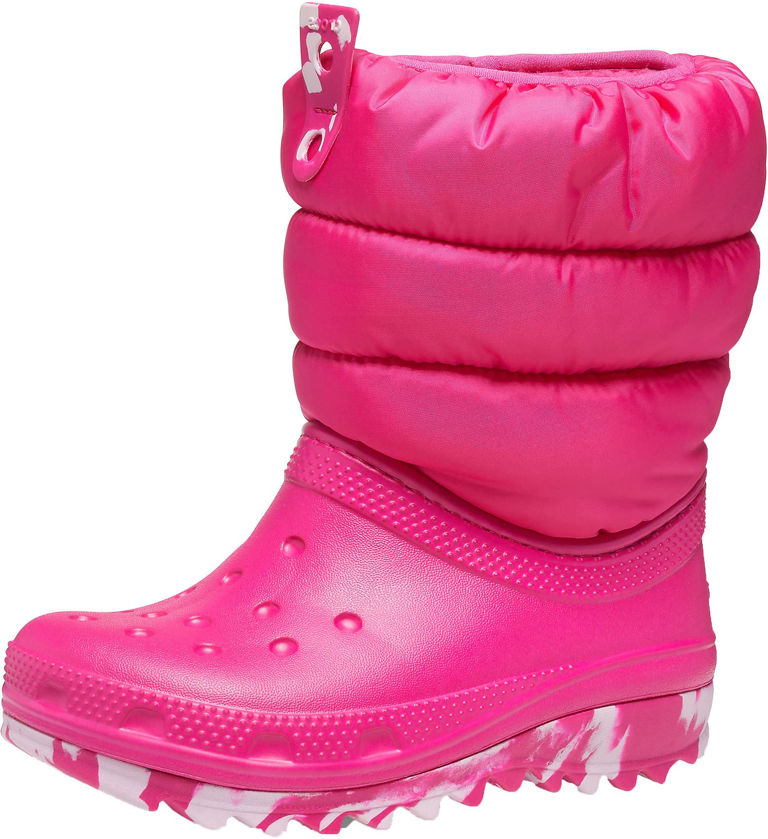 Crocs Unisex-Child Classic Neo Puff Kids' Winter Boots | Waterproof Snow Boots for Boys & Girls | Warm & Comfortable for Outdoor Winter Activities, Snow Play & Cold Weather
