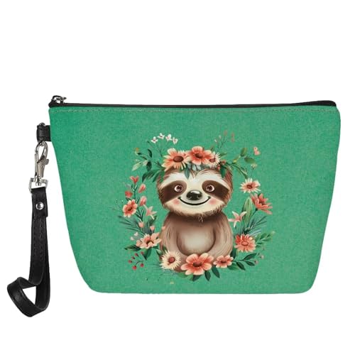 Funny Sloth Floral