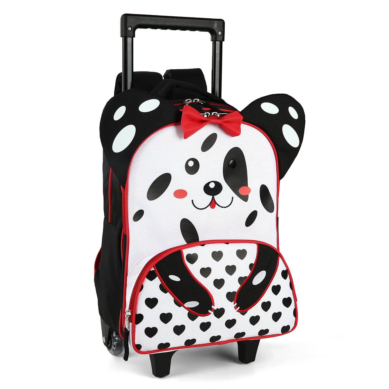 16 Inch Toddler Rolling Backpack - Wheeled School Travel Luggage for Boys & Girls | Perfect for Preschool, Daycare & Family Trips