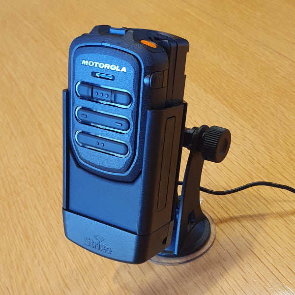 Motorola WM500 Wireless PoC Speaker Mic with Car Mount - Hands-Free Communication for Truckers, Security & Construction Workers (DIY Installation)