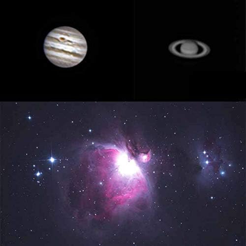 114mm Newtonian Reflector Telescope Mirror Kit with 25mm Secondary Mirror - DIY Astronomical Telescope Optics for Stargazing & Astrophotography