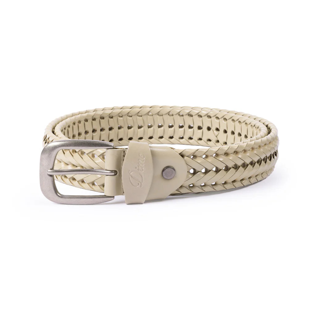 Dime SS '25 Braided Leather Belt for Men & Women - Stylish & Durable Fashion Accessory for Casual, Office & Formal Wear