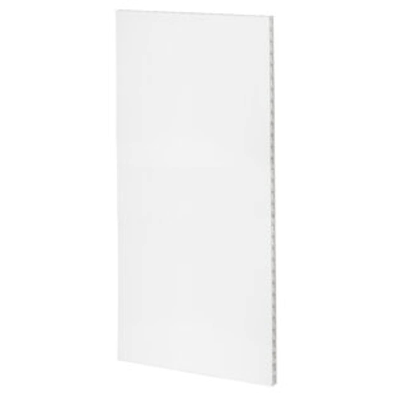 EverPanel Interlocking Wall Panels - Easy Tool-Free Assembly, Modular Room Divider System (8' x 3' White Panel) for Home Office, Event Spaces & Temporary Partitions