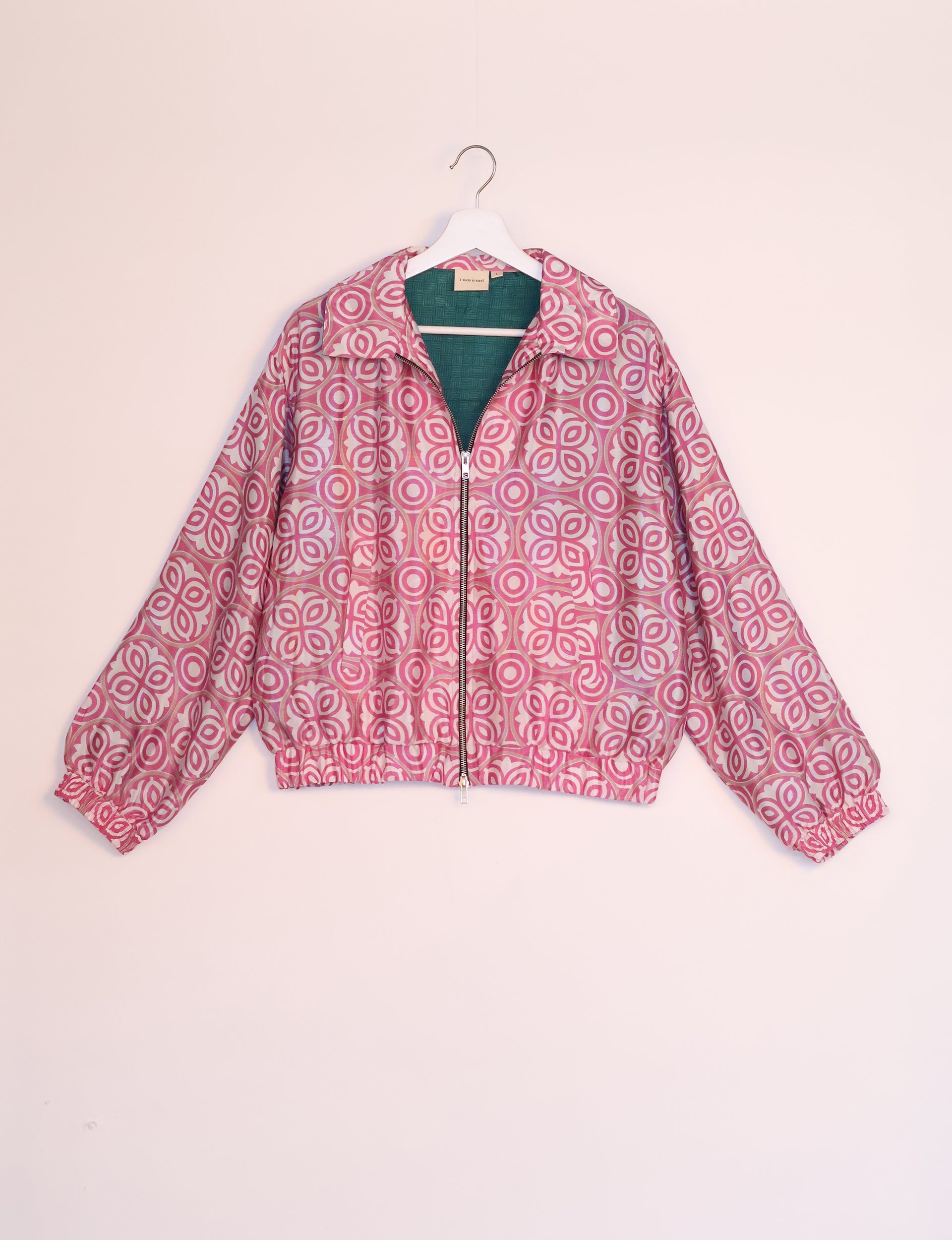 Men's Classic Bomber Jacket - Size L - 192 Vintage Style - Lightweight & Comfortable for Casual Wear, Travel, and Outdoor Activities