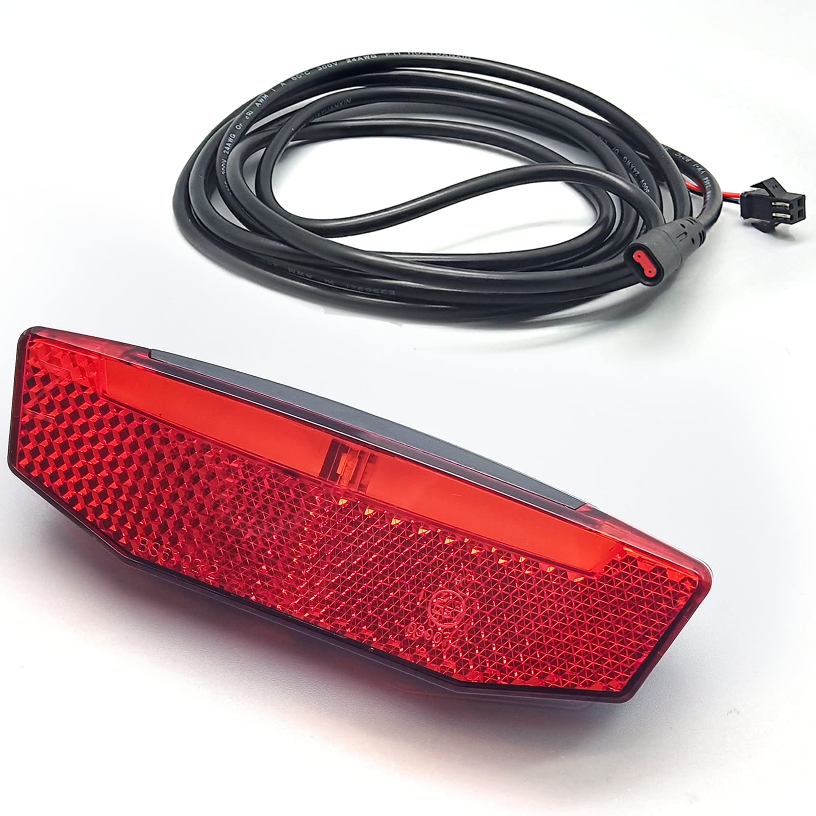 6V-60V Waterproof Ebike LED Tail Light for Night Riding Safety