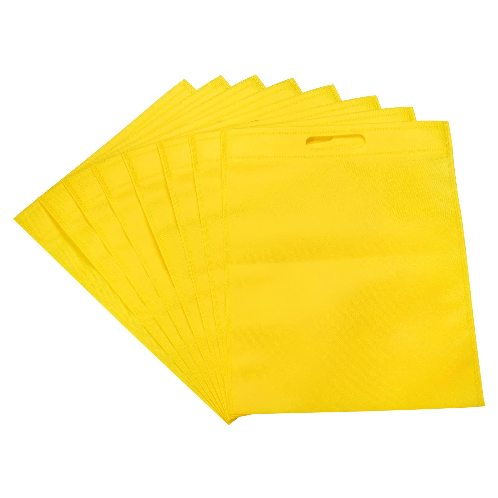 **Eco-Friendly Nonwoven Reusable Tote Bags with Handles - Perfect for Shopping, Weddings, Parties & Groceries - PATIKIL**