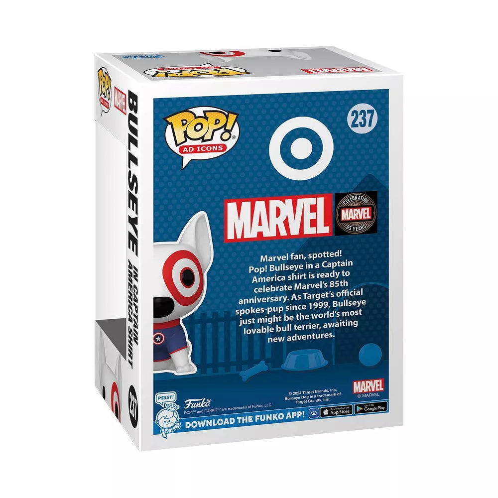 Marvel Bullseye in Captain America Shirt - Official Licensed Target Exclusive - Perfect for Cosplay, Comic Con & Superhero Fans