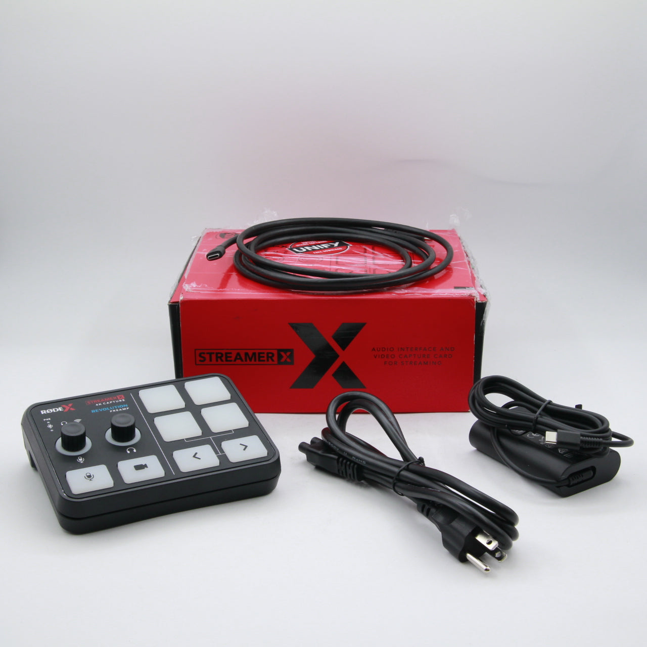 Rode X Streamer X Audio Interface & Video Streaming Console - Open Box Excellent Condition | Perfect for Live Streaming, Podcasting & Content Creation