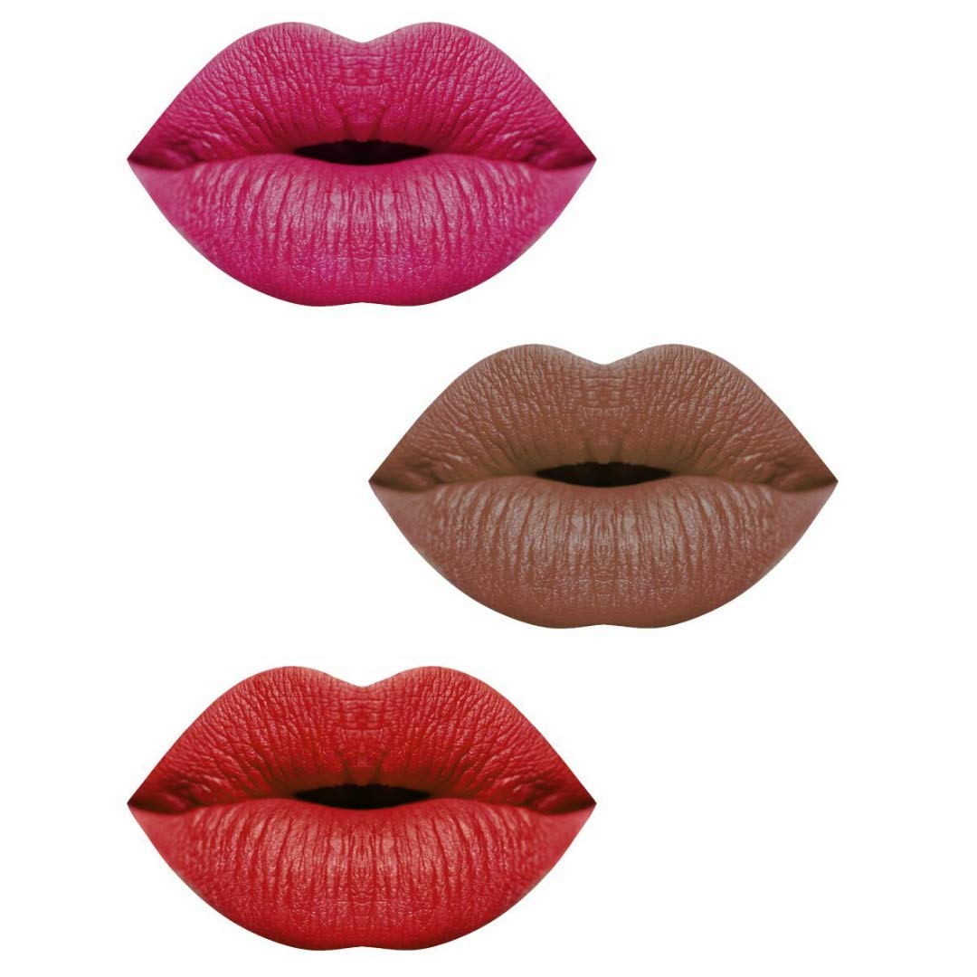 Blue Heaven Matte Lipstick - Long Lasting, Highly Pigmented Lip Color in Multicolor Shades for Everyday Wear & Special Occasions