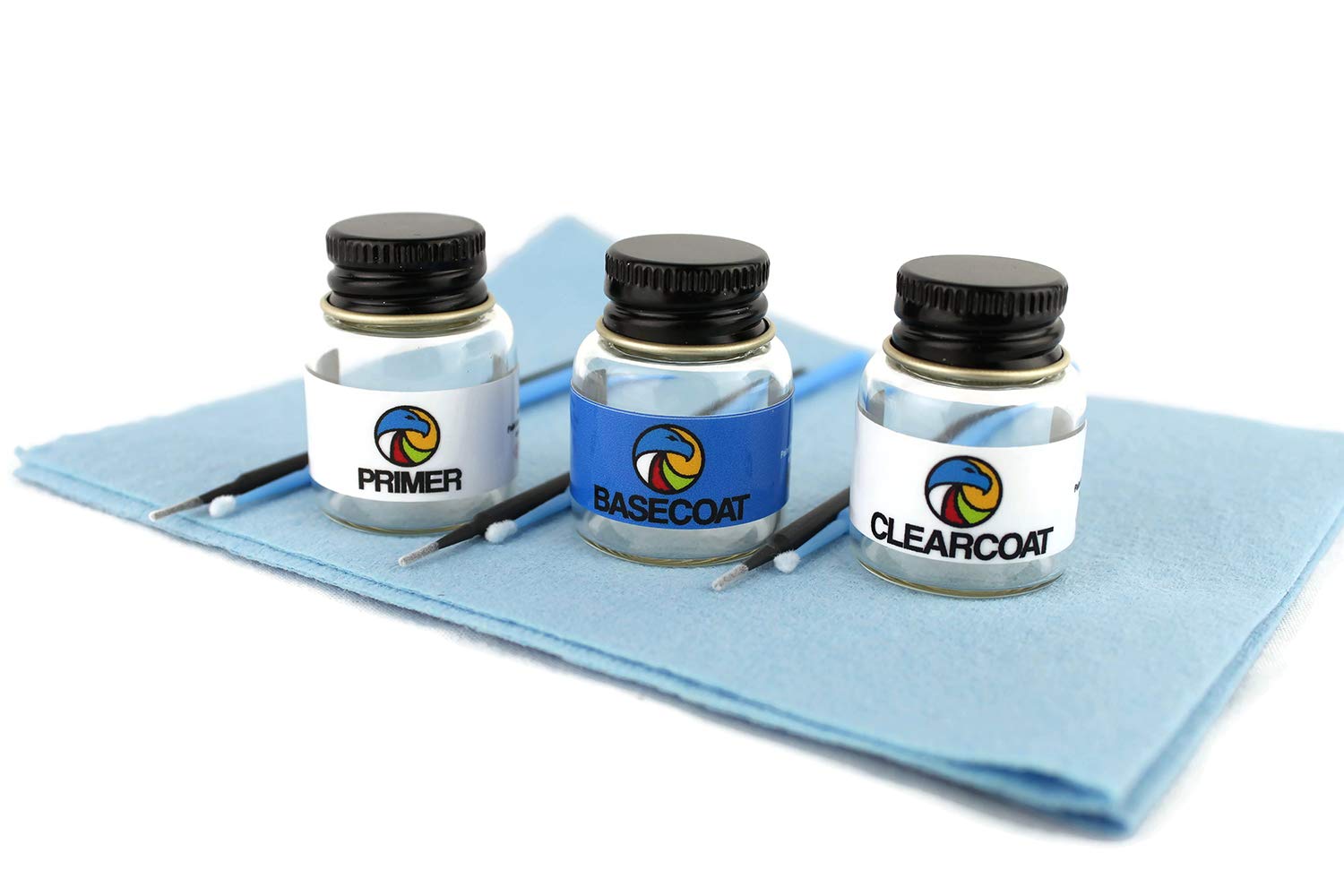 1997-2012 Subaru Touch Up Paint Kit - 51E Aspen White | OEM Match Auto Paint with Primer, Basecoat & Clearcoat | Perfect for Scratches, Chips & Minor Repairs