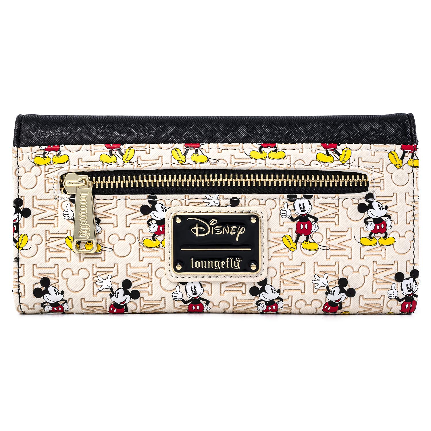 Disney Mickey Mouse Faux Leather Wallet by Loungefly - Stylish & Durable for Everyday Use, Travel & Disney Park Visits