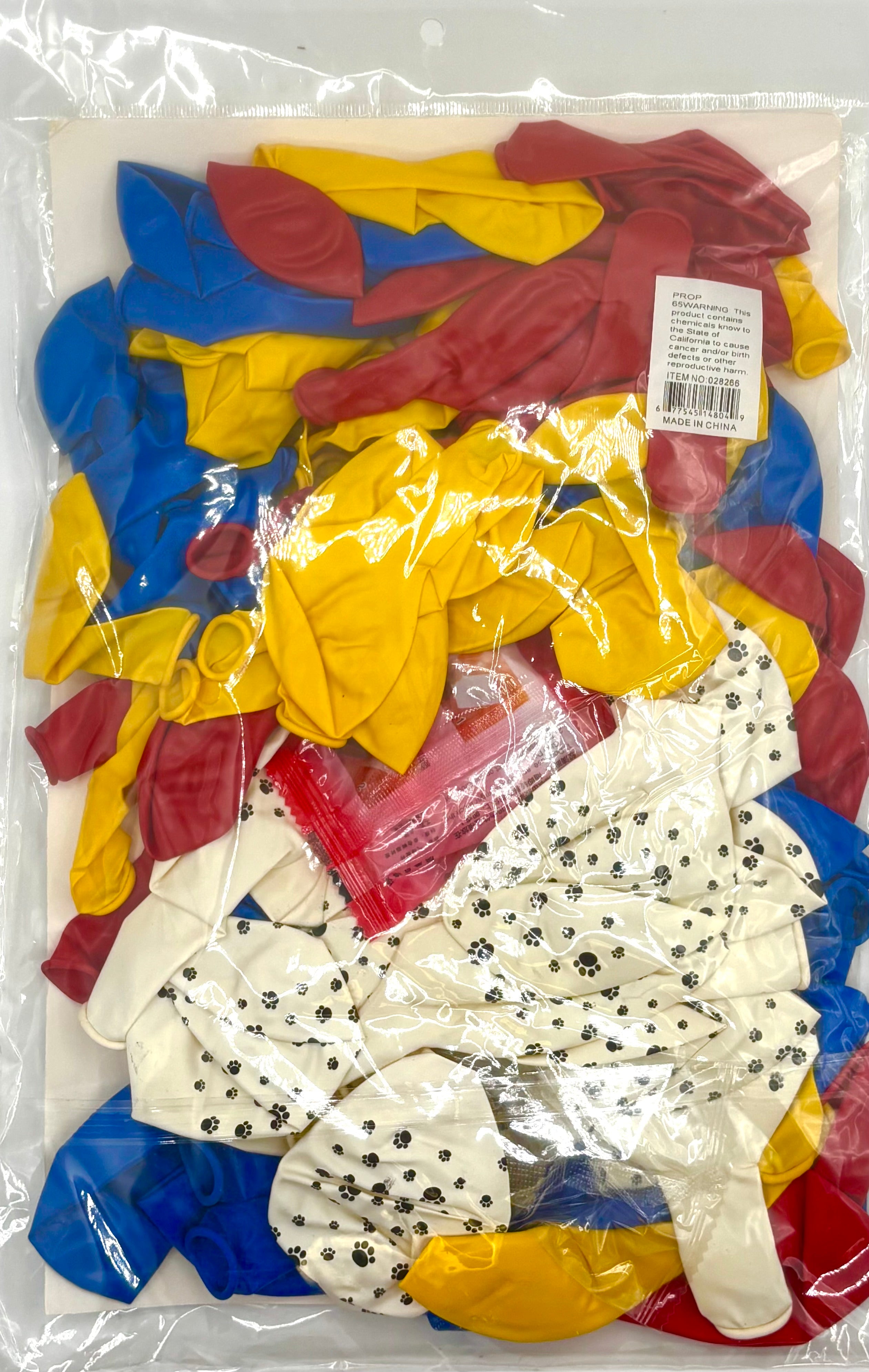 1ct Balloon Garland Paws - Premium Party Decorations for Birthday, Baby Shower & Wedding Events - Perfect for DIY Balloon Arches and Photo Backdrops