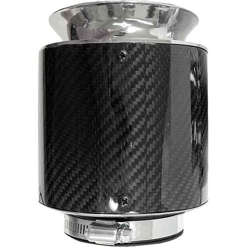 High-Performance Real Carbon Air Filter Pod Style - Enhanced Engine Efficiency & Airflow for Cars, Trucks, and Motorcycles - Perfect for Racing, Off-Roading, and Daily Driving