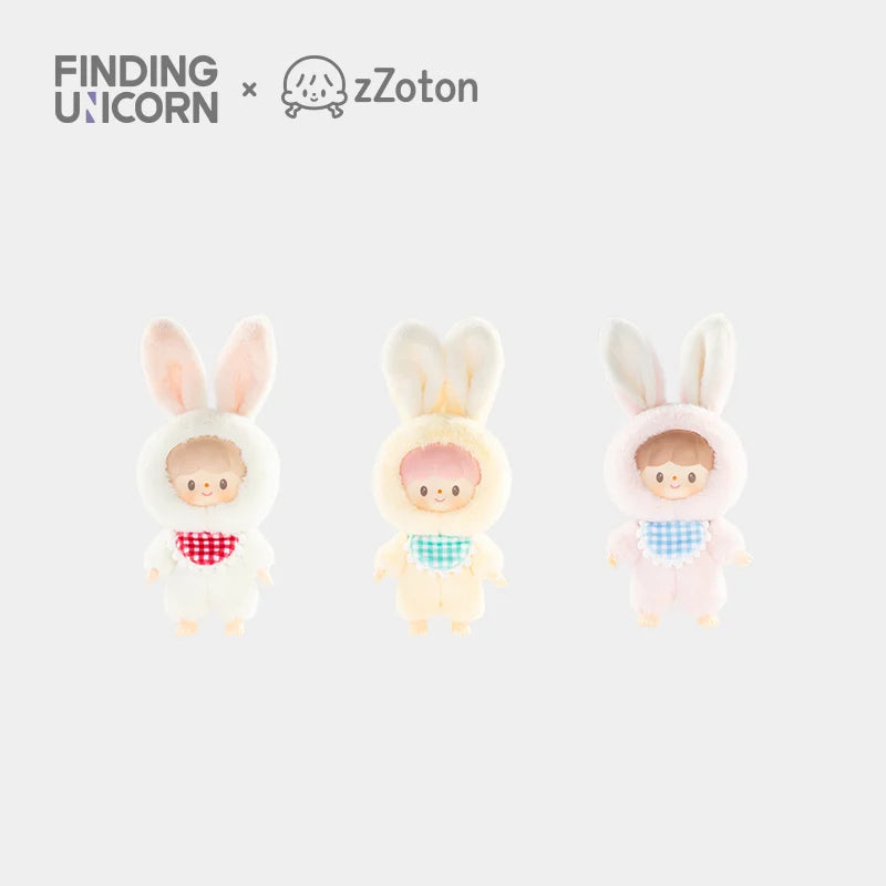 Finding Unicorn zZoton Delicious Bunny Series Blind Box - Cute Collectible Vinyl Figures for Anime Lovers, Perfect for Home Decor, Office Display & Gift Giving
